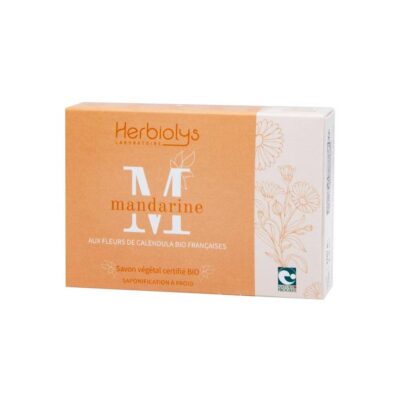 Sapun la rece mandarina BIO 100g, HERBIOLYS - 1