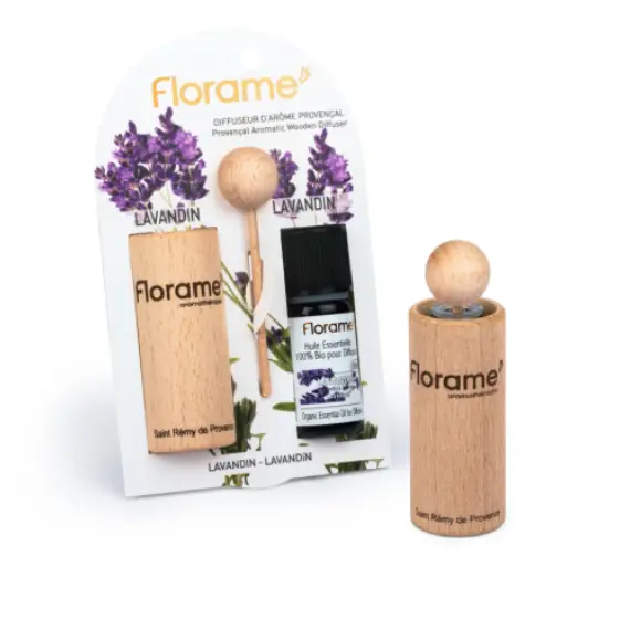 Difuzor Provencal + Ulei esential lavanda BIO 10ml, FLORAME