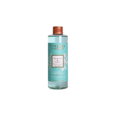 Rezerva difuzor parfumat Ceai alb & Iasomie 200ml, COLLINES DE PROVENCE